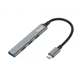 Concentrador USB Equip 4 puertos USB 3.0/2.0 USB-C