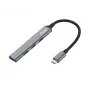 Concentrador USB Equip 4 puertos USB 3.0/2.0 USB-C