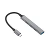 Concentrador USB Equip 4 puertos USB 3.0/2.0 USB-C