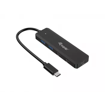 Concentrador USB-C Equip 4 puertos USB 3.2 Gen 1, USB-C x 2, USB-A x 2