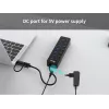 Concentrador USB Equip 7 puertos USB 3.2 Gen 1 con fuente de alimentación