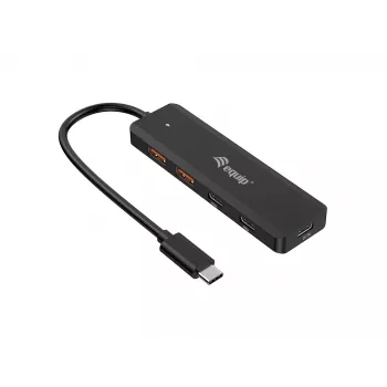 Concentrador USB-C Equip 4 puertos USB 3.2 Gen 2 (10 Gbit/s), USB-C x 2, USB-A x 2