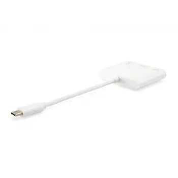 Adaptador USB Type-C a HDMI hembra/USB A hembra/PD Equip 133461