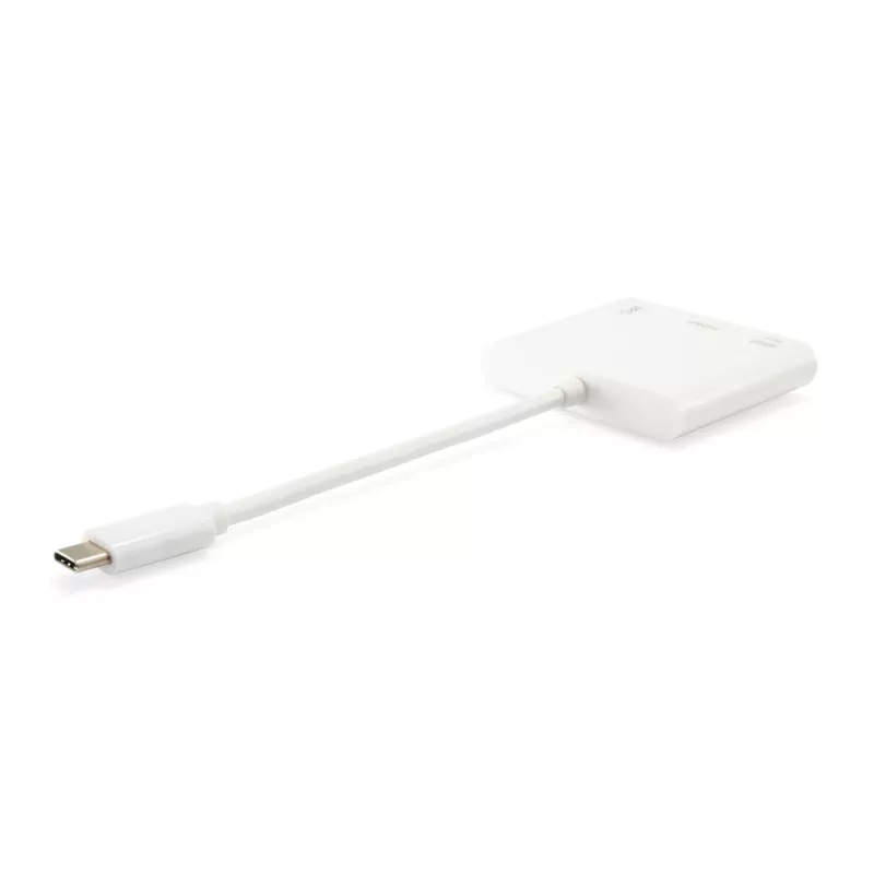 Adaptador USB Type-C a HDMI hembra/USB A hembra/PD Equip 133461