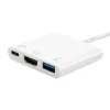 Adaptador USB Type-C a HDMI hembra/USB A hembra/PD Equip 133461