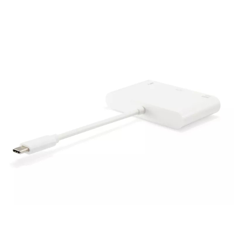 Adaptador USB Type-C a VGA hembra/USB A hembra/PD Equip 133462
