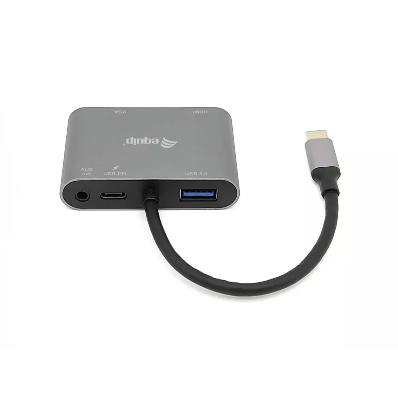 Adaptador multifunción 5 en 1 USB-C Equip