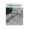 Equip USB-C 5-in-1 Adaptador MULTIFUNCIONAL, HDMI, USB 3.2 GEN1, 100W USB PD