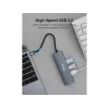 Equip USB-C 5-in-1 Adaptador MULTIFUNCIONAL, HDMI, USB 3.2 GEN1, 100W USB PD