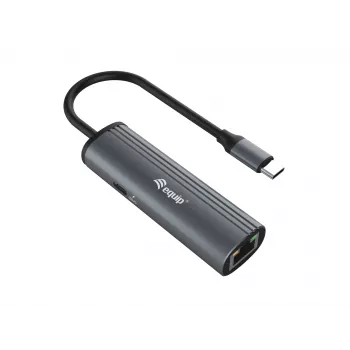 Equip USB-C a RJ45 Gigabit Red + Adaptador PD USB Type-C 100W