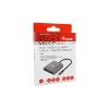 Equip 133488 adaptador 3 en 1 de USB-C a HDMI / USB-A / USB PD, USB 3.2 Gen 1 (3.1 Gen 1), 4K/60 Hz, 100 W PD, aluminio, negro/gris