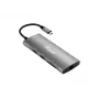 Adaptador multifunción Equip USB-C 9 en 1, HDMI 4K/60Hz, Gigabit-LAN, USB 3.2 GEN1, SD/TF, 100W USB PD