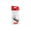 Adaptador multifunción Equip USB-C 9 en 1, HDMI 4K/60Hz, Gigabit-LAN, USB 3.2 GEN1, SD/TF, 100W USB PD