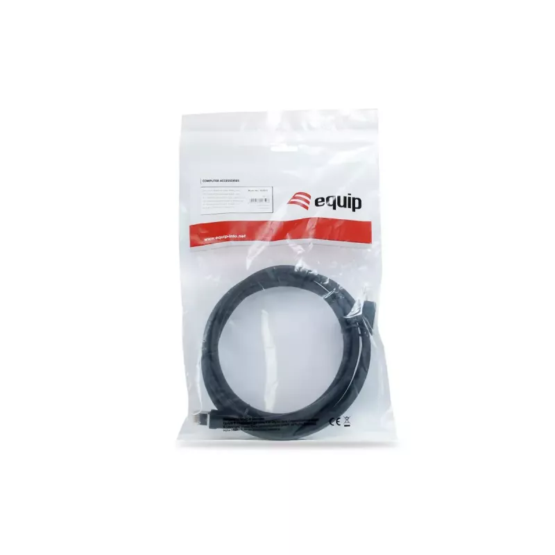 Equip Cat 8.1 S/FTP (PIMF) cable de red, LSOH, 0,5 m, negro