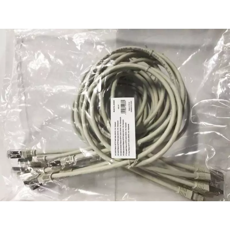 Equip Cat.6A Platinum S/FTP cable de red, gris, 1,0 m, 10 uds./set