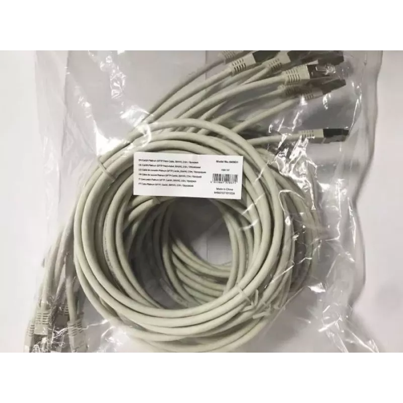 Equip Cat.6A Platinum S/FTP cable de red, gris, 2,0 m, 10 uds./set