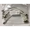 Equip Cat.6A Platinum S/FTP cable de red, blanco, 0,25 m, set de 10