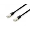Equip Cat.6A Platinum S/FTP cable de red, negro, 2,0 m, 10 uds./set
