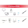 Equip Cat.6A Platinum S/FTP cable de red, negro, 2,0 m, 10 uds./set