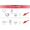 Cable de red Equip Cat.6 U/UTP RJ-45 0,15 m rojo
