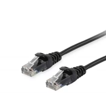 Cable de red Equip Cat.6 RJ-45 U/UTP 0,15 m negro