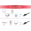 Cable de red Equip Cat.6 RJ-45 U/UTP 0,15 m negro