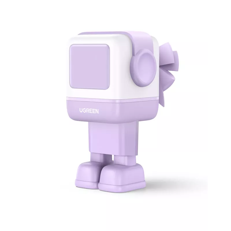 Ugreen Nexode RG 65W 3 puertos GaN cargador rápido de CA para ordenador portátil, móvil, ratón, portátil, batería externa, teléfono rosa uso en interiores