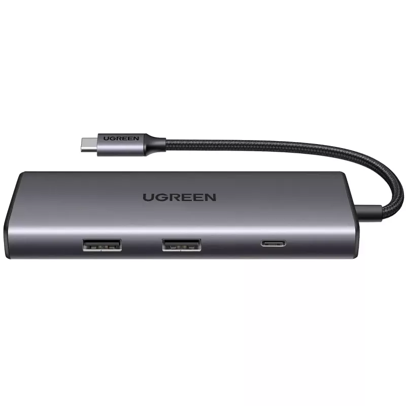 Adaptador multifunción USB-C UGREEN 15531 HDMI USB 3.0 Ethernet