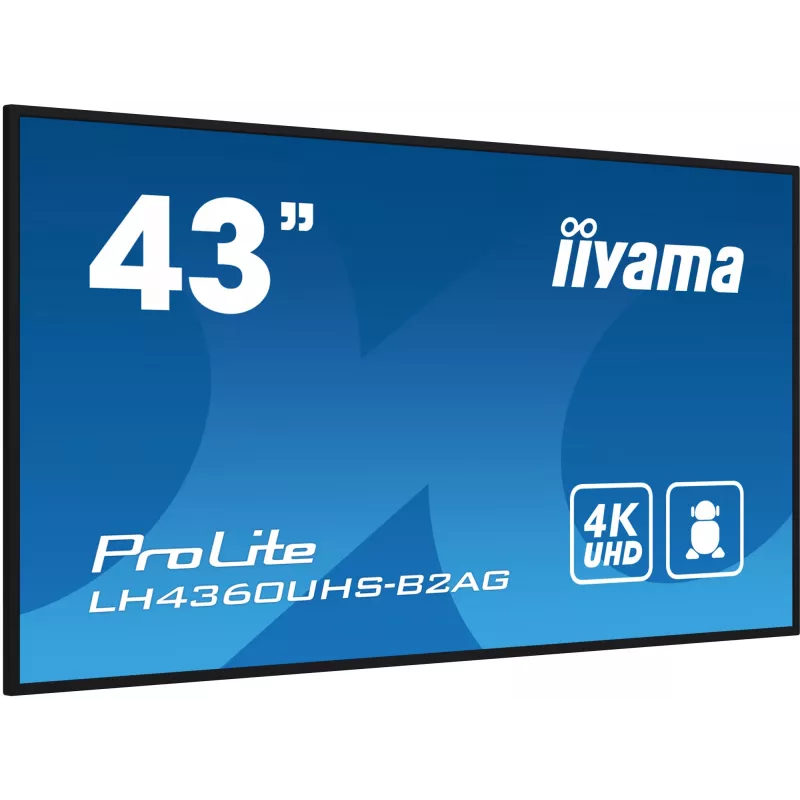 iiyama ProLite LH4360UHS-B2AG pantalla de señalización digital de 43 pulgadas 4K UHD