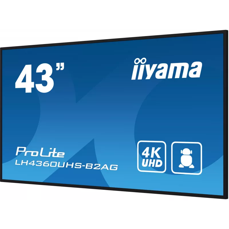 iiyama ProLite LH4360UHS-B2AG pantalla de señalización digital de 43 pulgadas 4K UHD