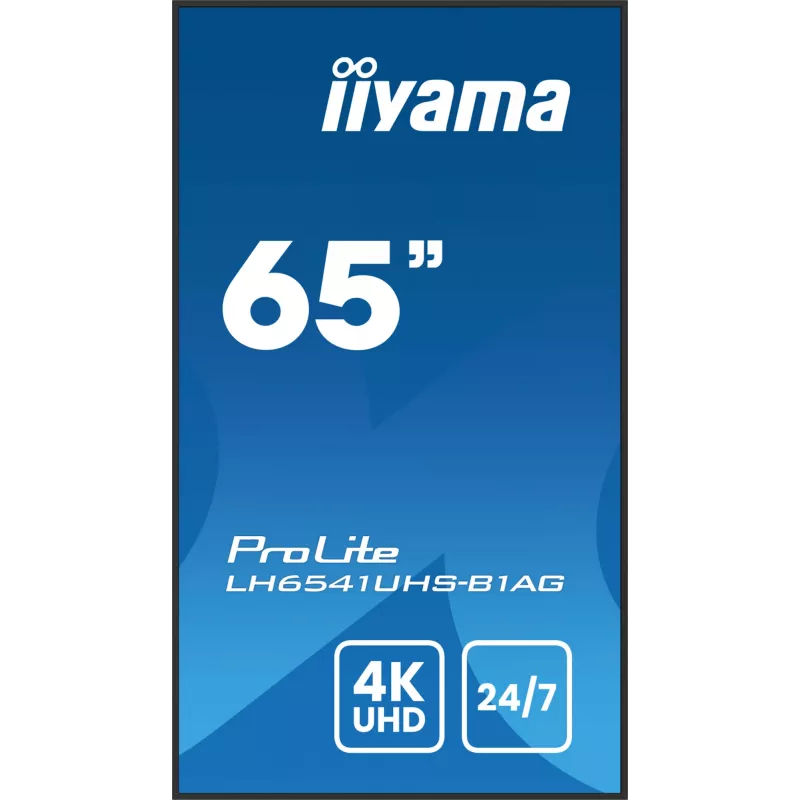 Pantalla de señalización iiyama LH6541UHS-B1AG 163,8 cm (64,5