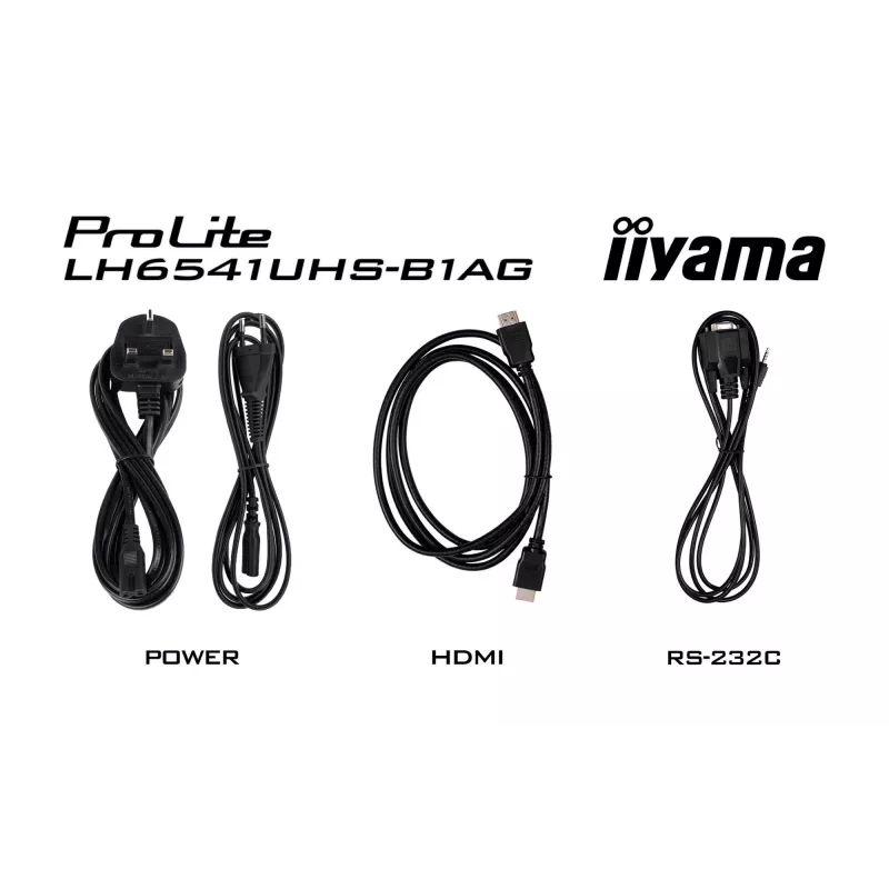 Pantalla de señalización iiyama LH6541UHS-B1AG 163,8 cm (64,5