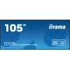 Pantalla de señalización iiyama LH10551UWS-B1AG pantalla plana de señalización digital 2,67 m (105 inch) LED 500 cd/m² UltraWide 5K HD negro 24/7