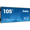 Pantalla de señalización iiyama LH10551UWS-B1AG pantalla plana de señalización digital 2,67 m (105 inch) LED 500 cd/m² UltraWide 5K HD negro 24/7