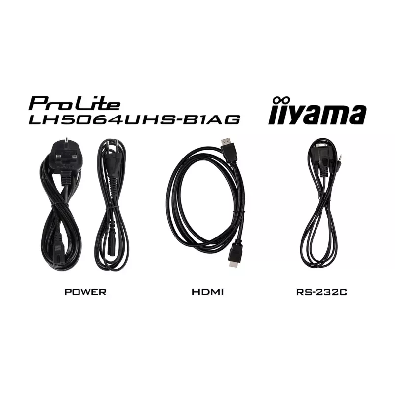 Pantalla plana de señalización digital iiyama LH5564UHS-B1AG 55