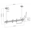 Equip soporte de techo dual de 45