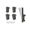Equip soporte de techo dual de 45