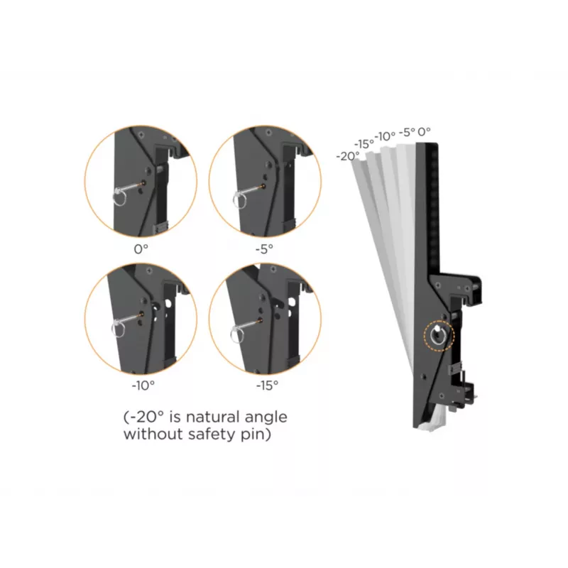 Equip soporte de techo dual de 45