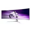 Philips Evnia 8000 49M2C8900/00 monitor de ordenador 124,2 cm (48,9 inch) 5120 x 1440 píxeles Dual QHD QD-OLED blanco