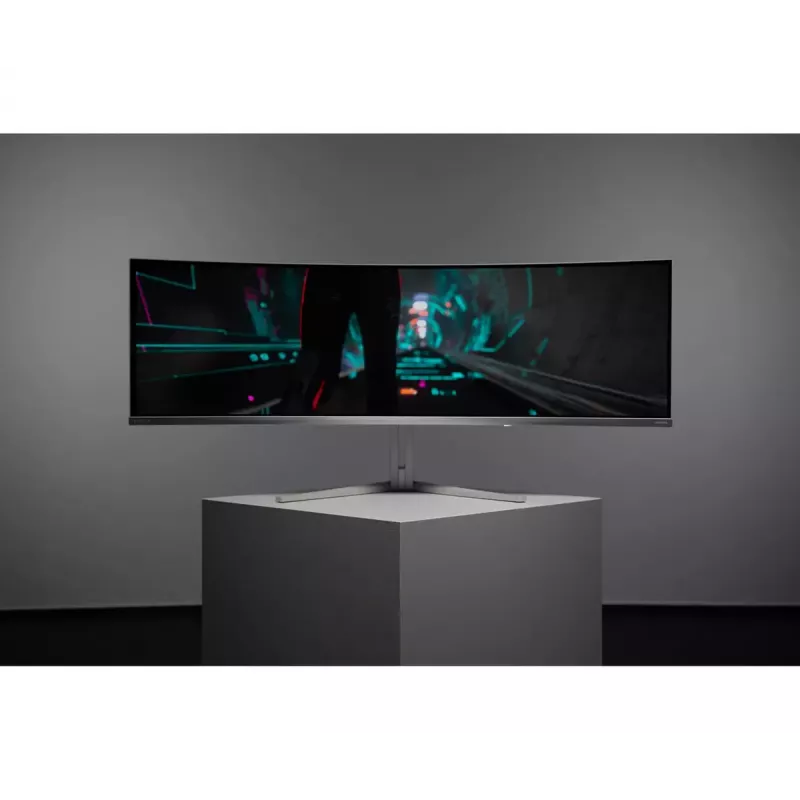 Philips Evnia 8000 49M2C8900/00 monitor de ordenador 124,2 cm (48,9 inch) 5120 x 1440 píxeles Dual QHD QD-OLED blanco