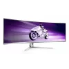 Philips Evnia 8000 49M2C8900/00 monitor de ordenador 124,2 cm (48,9 inch) 5120 x 1440 píxeles Dual QHD QD-OLED blanco