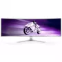 Philips Evnia 8000 49M2C8900/00 monitor de ordenador 124,2 cm (48,9 inch) 5120 x 1440 píxeles Dual QHD QD-OLED blanco