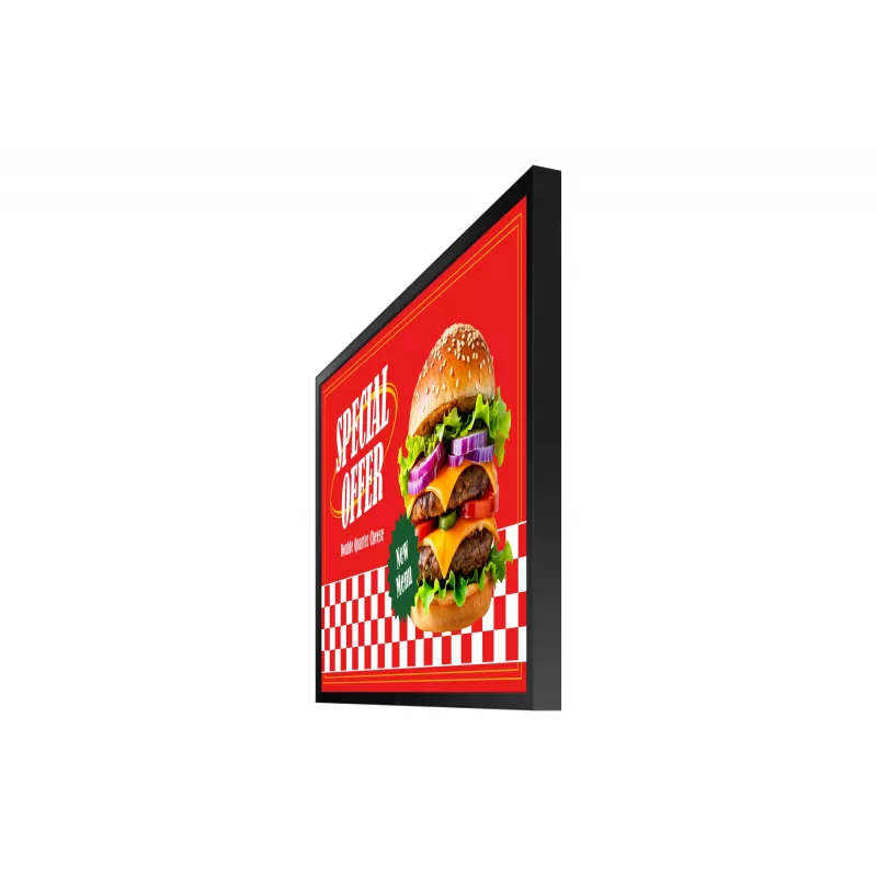 Samsung OH55DX (LH55OHDEBGBXEN) pantalla de cartelería digital para exteriores 139,7 cm (55 pulgadas) LCD Full HD 3500 cd/m² Tizen 24/7, IP56, negra