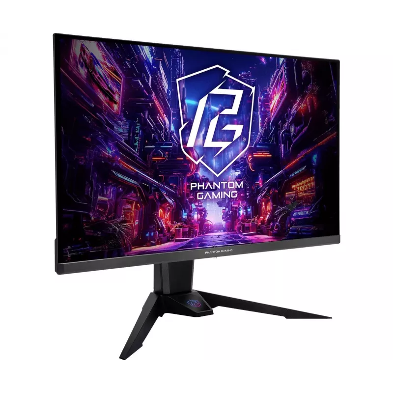 ASRock Phantom Gaming PGO27QFV monitor gaming 68,6 cm (27 pulgadas) QD-OLED 2560 x 1440 QHD 360 Hz, HDMI, DisplayPort, USB-C, negro