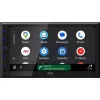 JVC KW-M595DBT receptor multimedia 2 DIN para coche, pantalla táctil de 6,8 pulgadas, DAB+, Apple CarPlay, Android Auto, Wi-Fi, 22 W, negro