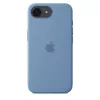 APPLE iPhone 16E – Funda de silicona – Azul invierno (MD3Q4ZM/A)