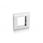 Placa frontal modular francesa Equip - ventana