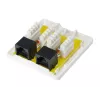 Caja de superficie Equip 2 puertos Cat.6 235214