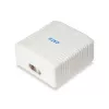 Caja de superficie Equip 2 puertos Cat.6 235214
