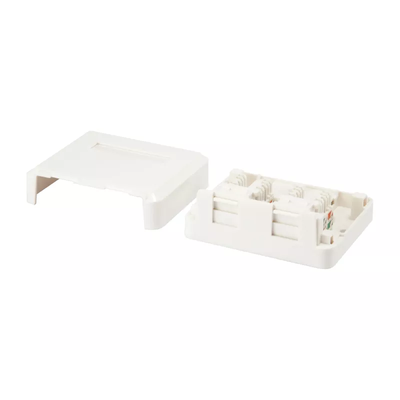 Caja de superficie para 2 conectores Keystone Equip 125124